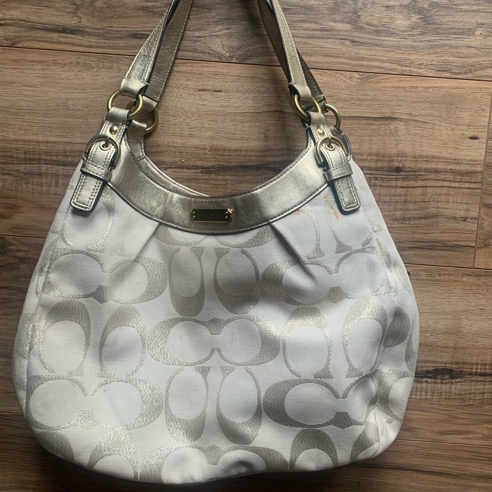 Coach Bag multiple pockets